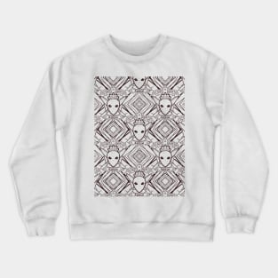 Radish and Knife Coat of Arms Crewneck Sweatshirt